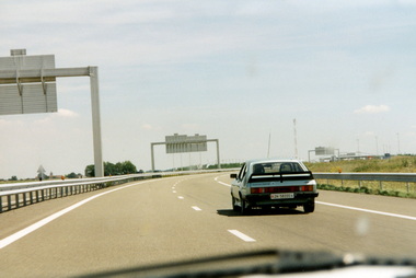 Autobahn in Frankreich
Autoroute en France
Motorway in France